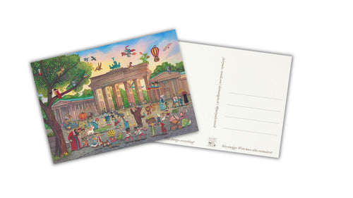 Brandenburger Tor Postkarte