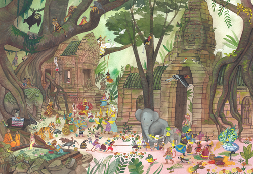 Wimmelbuch: Where Is Luna?