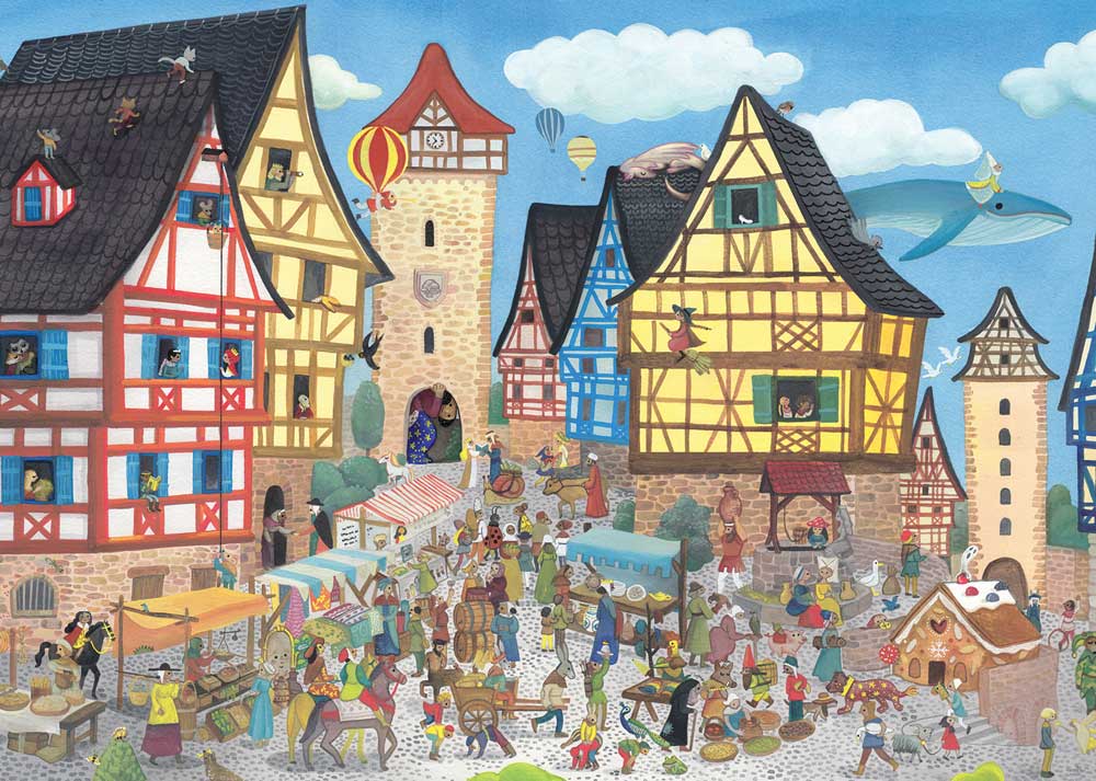 Rothenburg Postcard